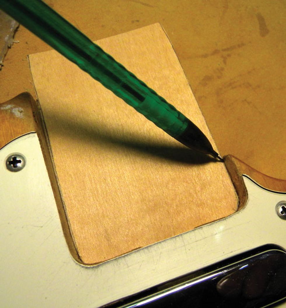 Guitar Shop 101 How to Shim a Bolton Neck Premier Guitar