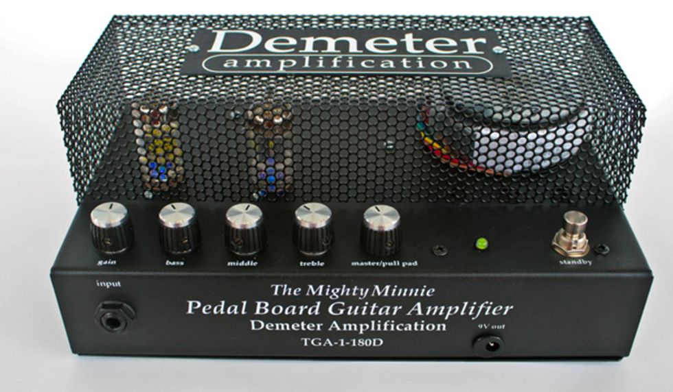 Demeter Announces The Mighty Minnie Pedalboard Amp 20130925