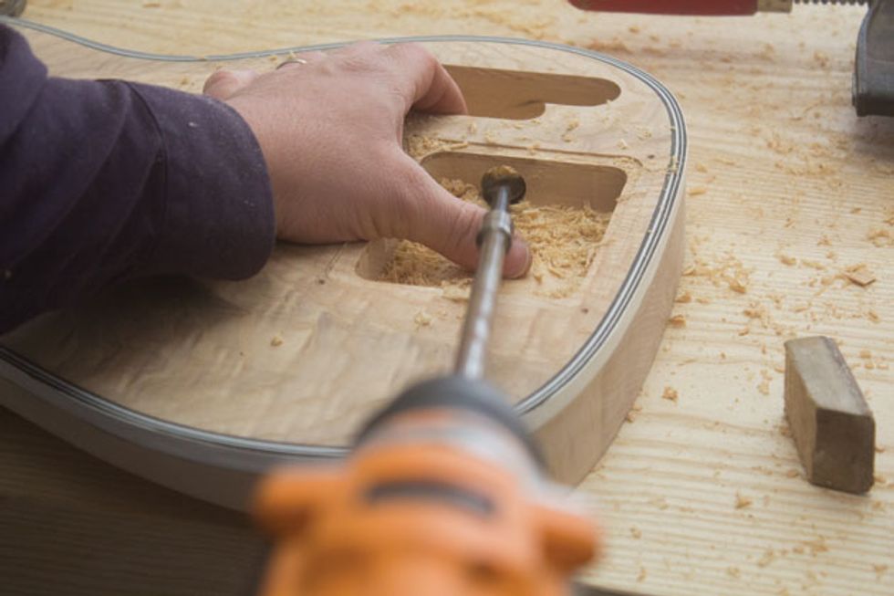 DIY How to Install a MIDI Pad in Your Guitar Premier Guitar