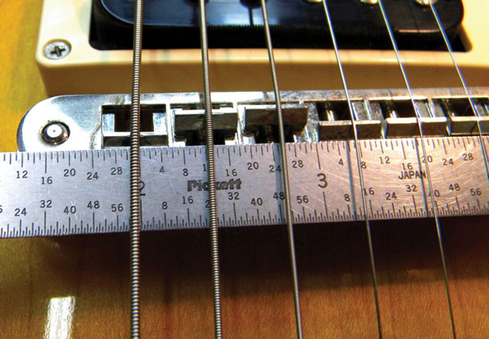 Installing A New Guitar Saddle