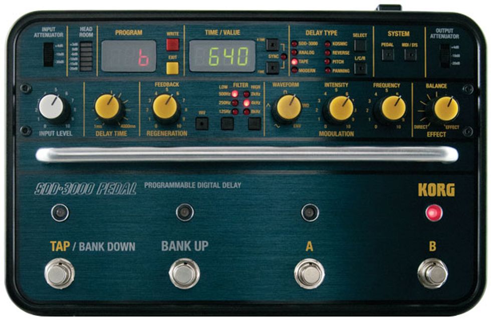 Korg SDD-3000 Programmable Digital Delay Review | Premier Guitar