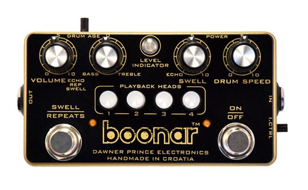 Dawner Prince Electronics Releases the Boonar Premier Guitar