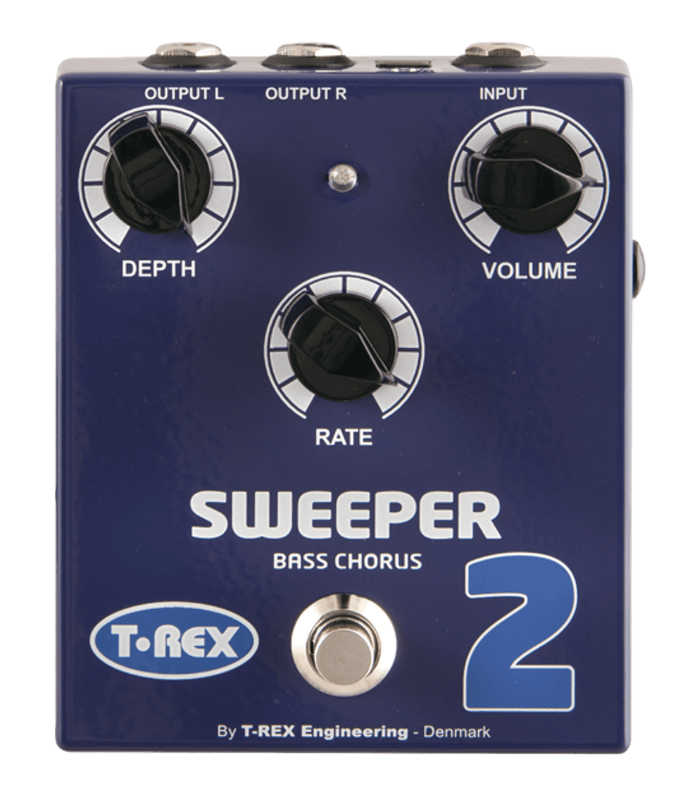 TRex Sweeper 2 Bass Chorus Pedal 20130815 Premier Guitar
