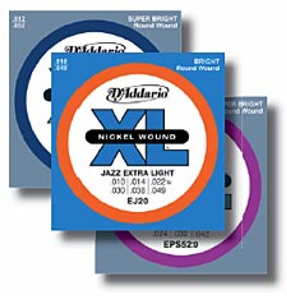 D’Addario XL ProSteels and XL Pure Nickel Strings