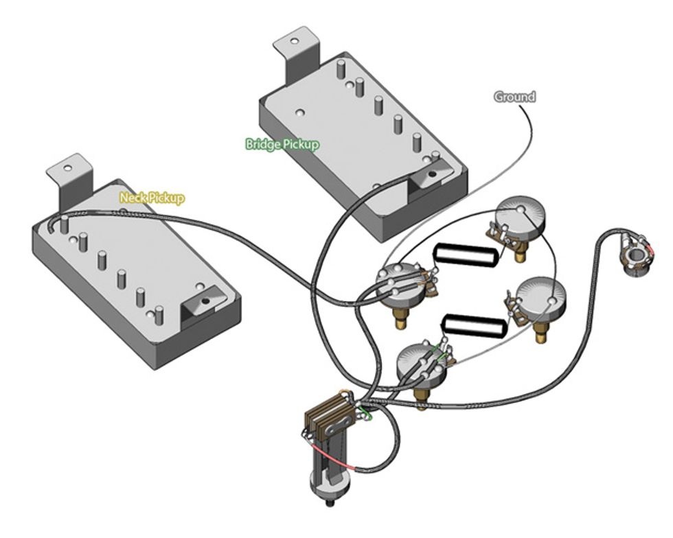 vintage p/u wiring scheme - Gibson Brands Forums gibson wiring diagrams 