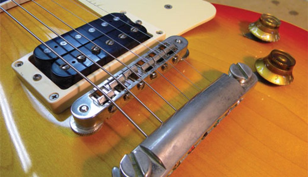 How to Install a New Tune-o-matic Bridge | Premier Guitar