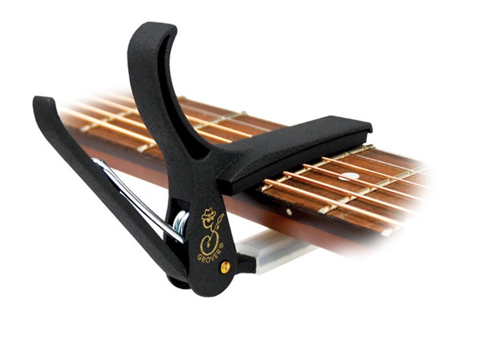 Grover Unveils the Ultra Capo 20141209 Premier Guitar