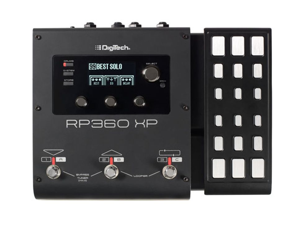 DigiTech Announces RP360 and RP 360 XP Multi Effects Pedals 201401