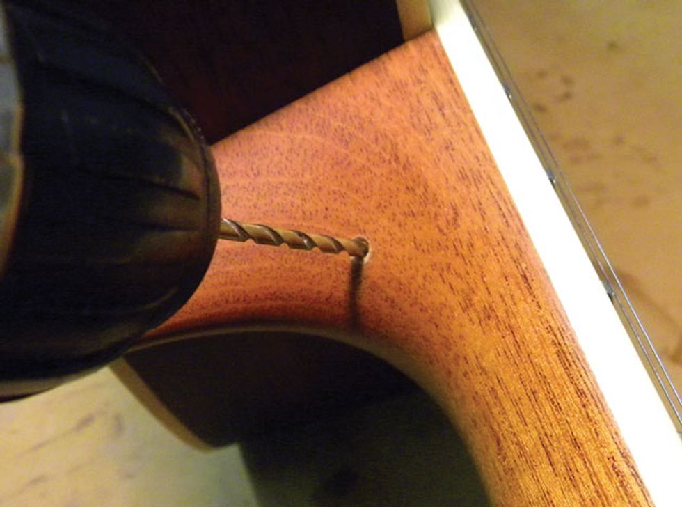 Guitar Shop 101 How to Install Standard and Locking Strap Buttons