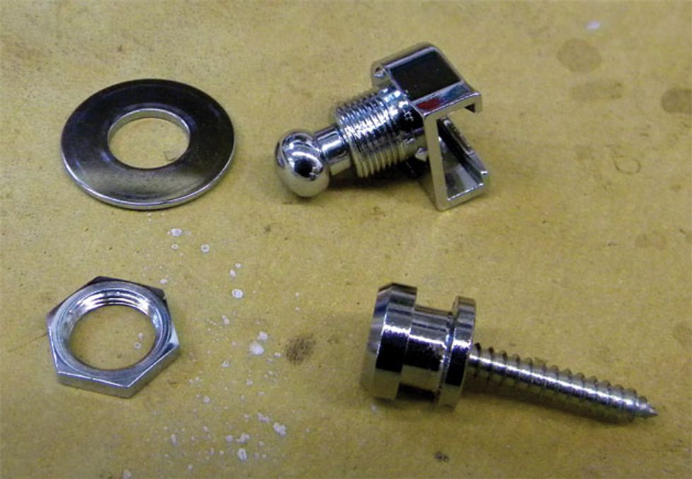 Guitar Shop 101 How To Install Standard And Locking Strap Buttons