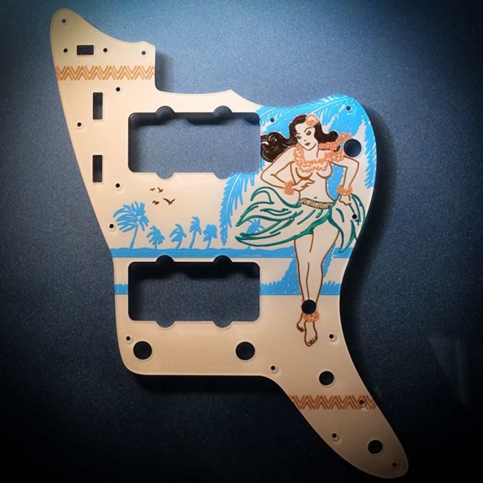 Decoboom Introduces Engraved Pickguards 20140811 Premier Guitar