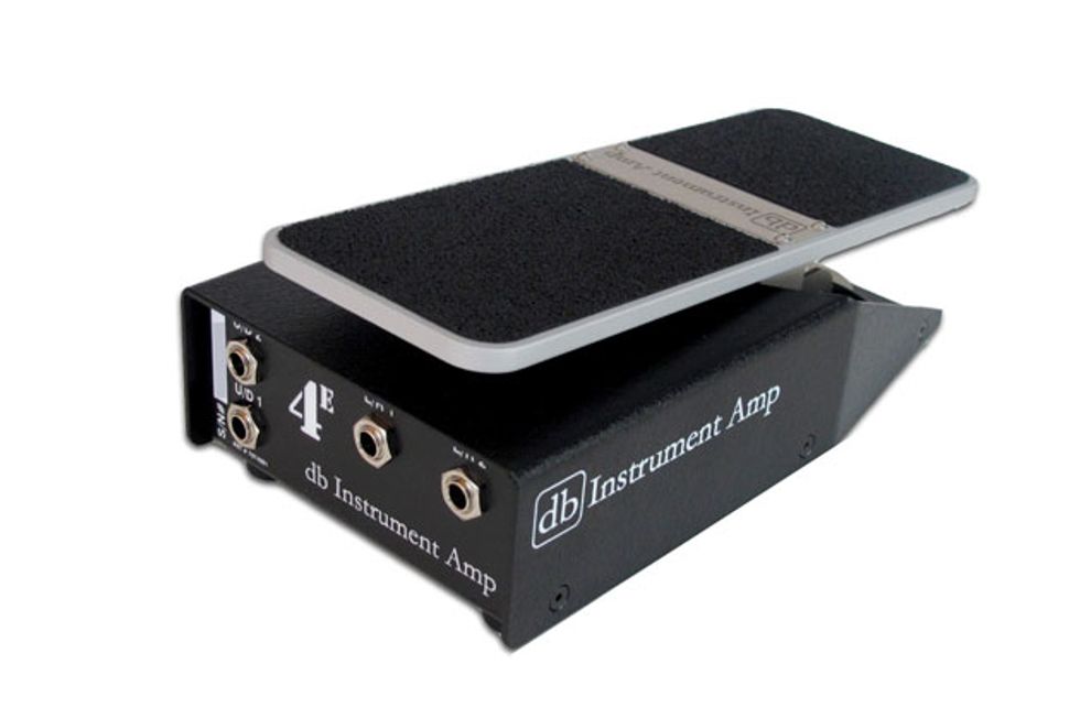 dB Instrument Unveils 4E Expression Pedal 20140909 Premier Guitar