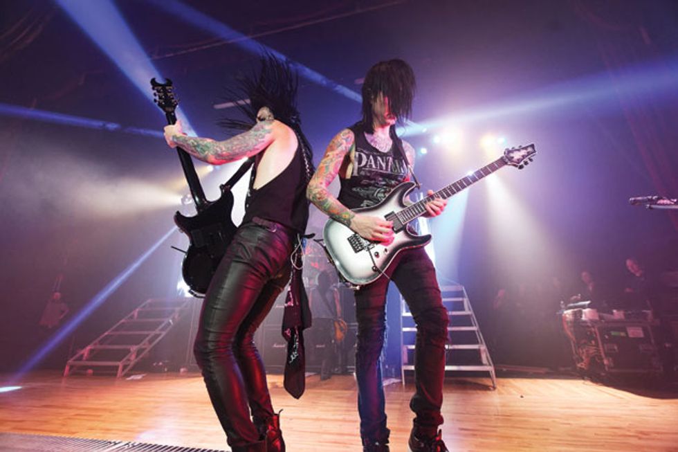 Black Veil Brides Jinxx And Jake Pitts Brides Of Bob Premier