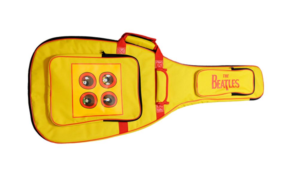 Perri S Leathers Launch Beatles Guitar Straps Gig Bags And Picks 2015 03 17 Premier Guitar