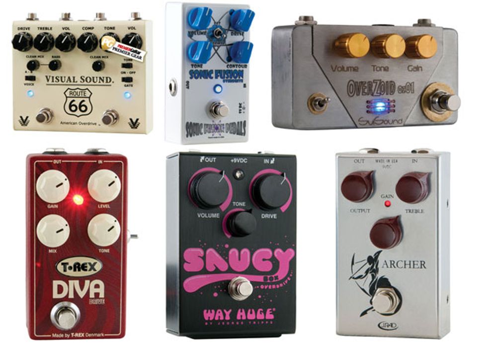 Overdrive Overload 6 Pedal Review Roundup Premier Guitar