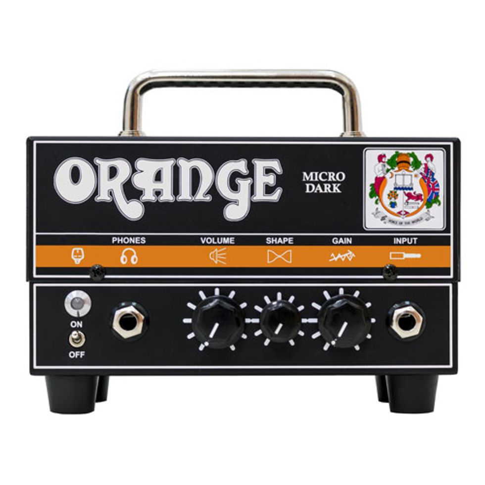 Orange Amps Unveils the Micro Dark Premier Guitar
