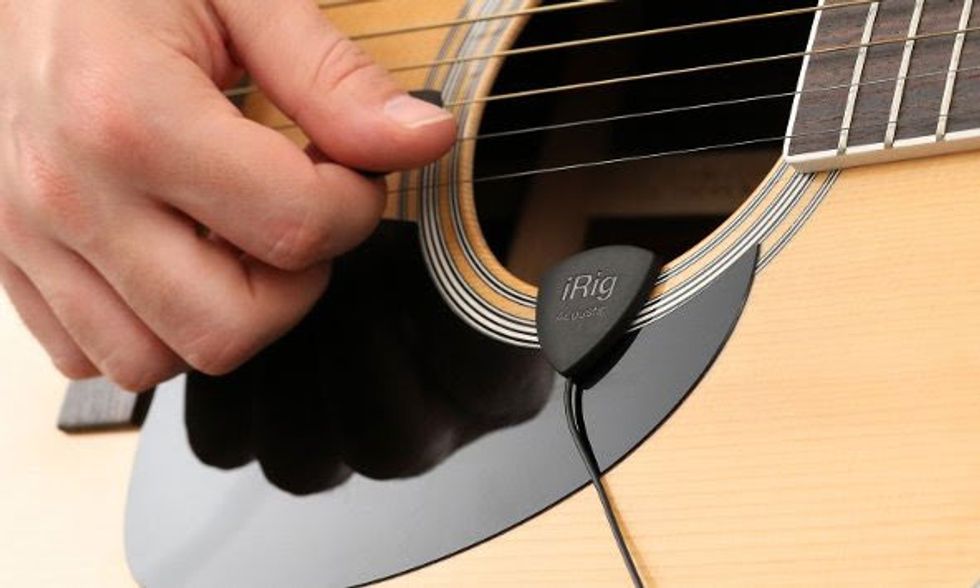 Ik Multimedia Introduces The Irig Acoustic Premier Guitar