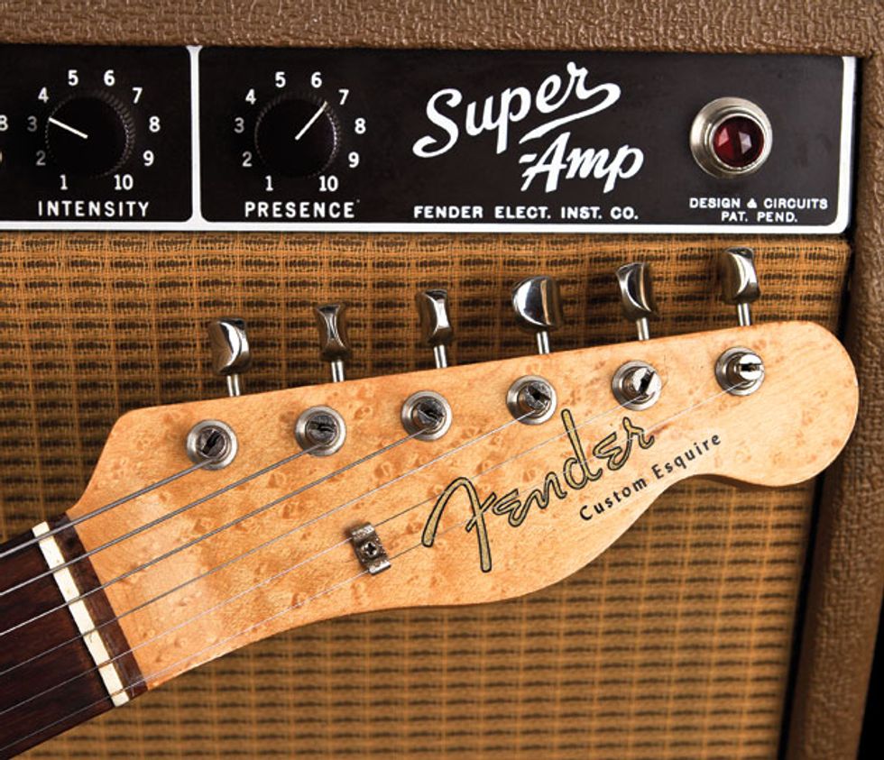 Vintage Vault 1963 Fender Esquire Custom and 1962 Fender Super