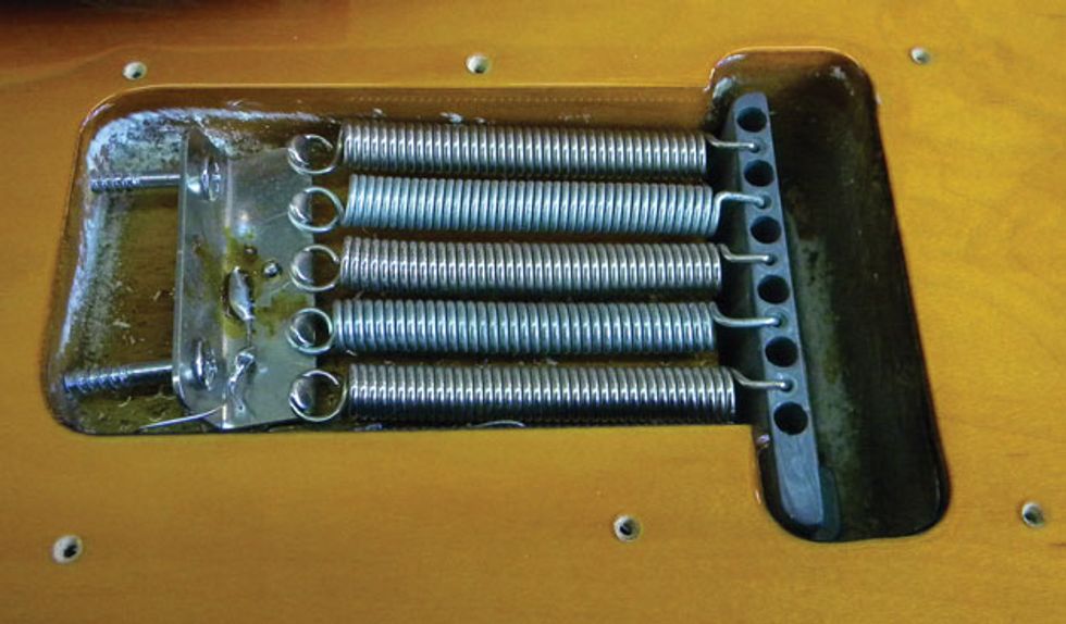 Guitar Shop 101 “Decking” a Stratocaster Trem Premier Guitar