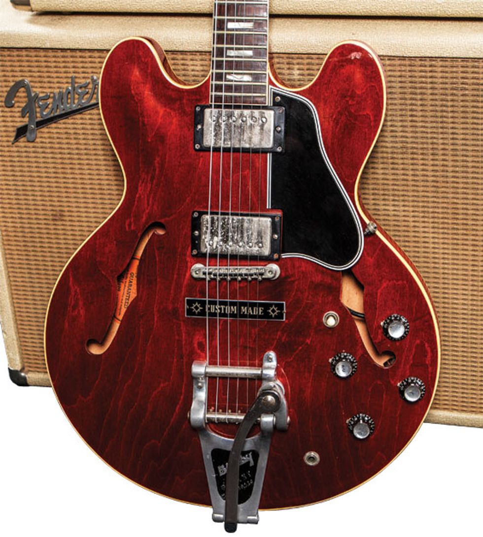 Vintage Vault 1963 Gibson Es 335 Tdc Premier Guitar Vintage Vault 1963 Gibson Es 335 Tdc Premier Guitar