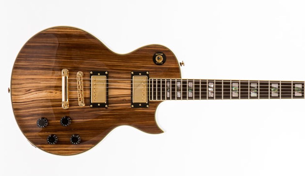 Prestige Guitars Releases the Premier Zebrawood Premier Guitar