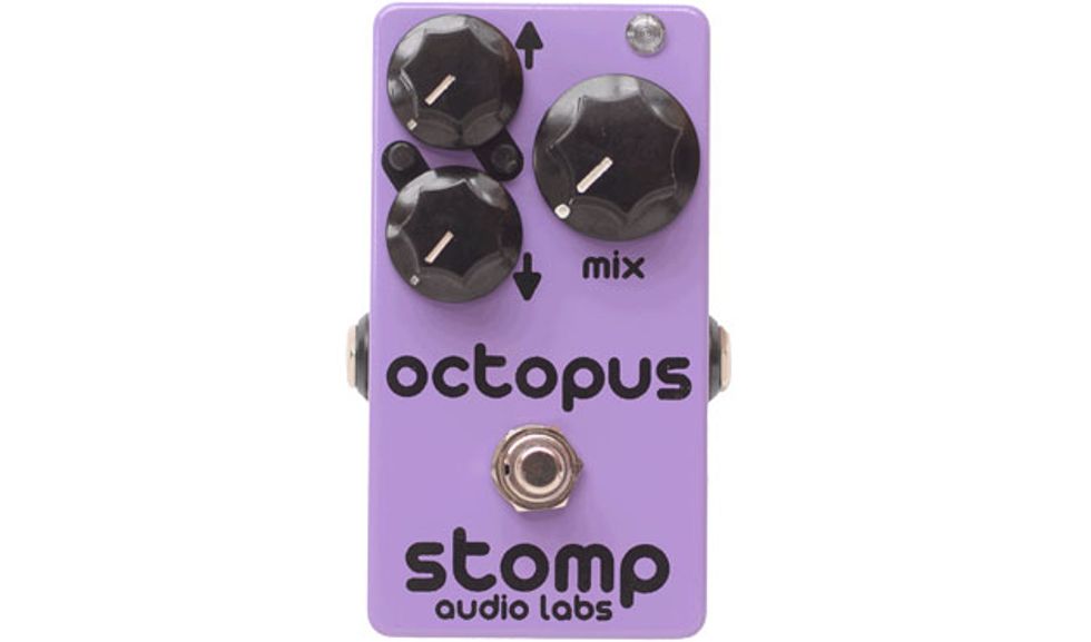 Stomp Audio Unveils the Octopus Octaver Premier Guitar