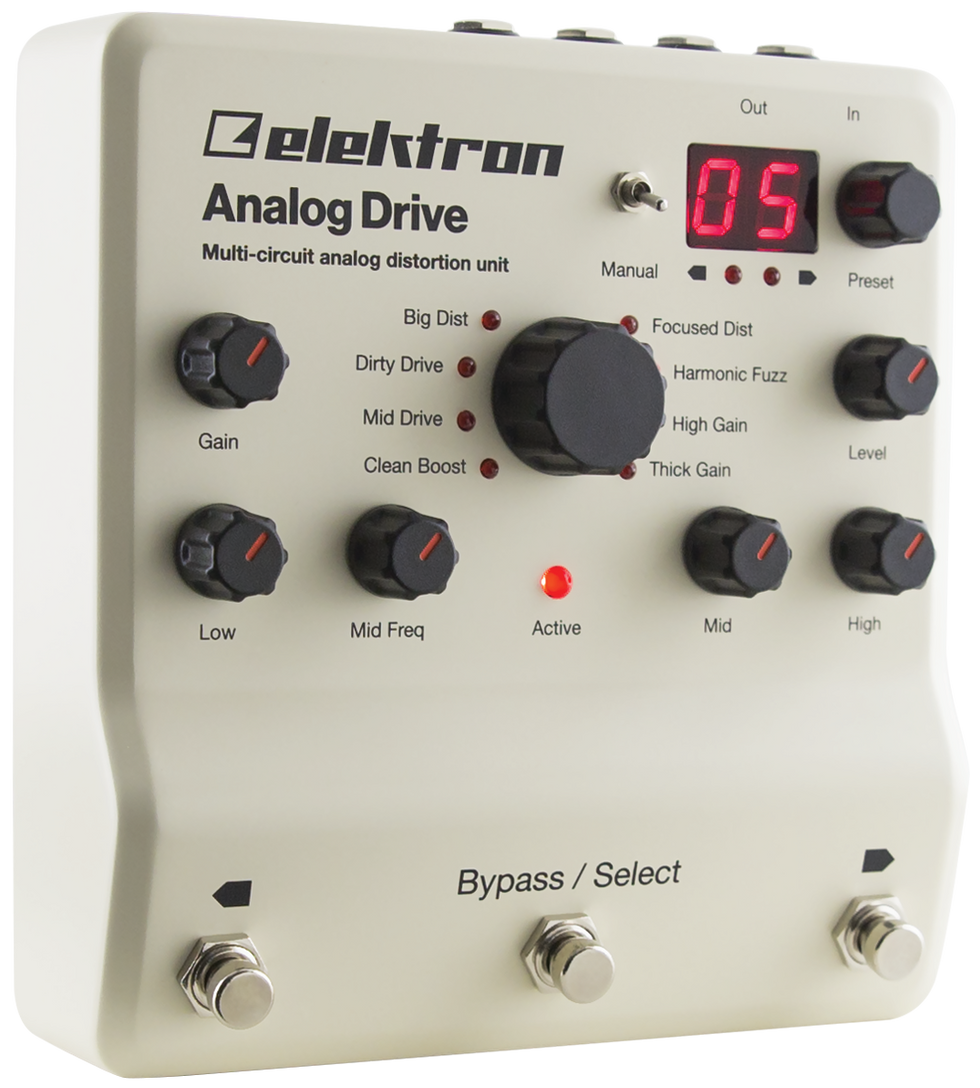 Quick Hit Elektron Analog Drive Review Premier Guitar