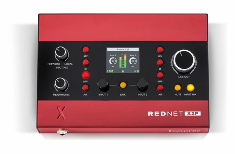 Focusrite Announces the 2x2 Dante Interface Premier Guitar