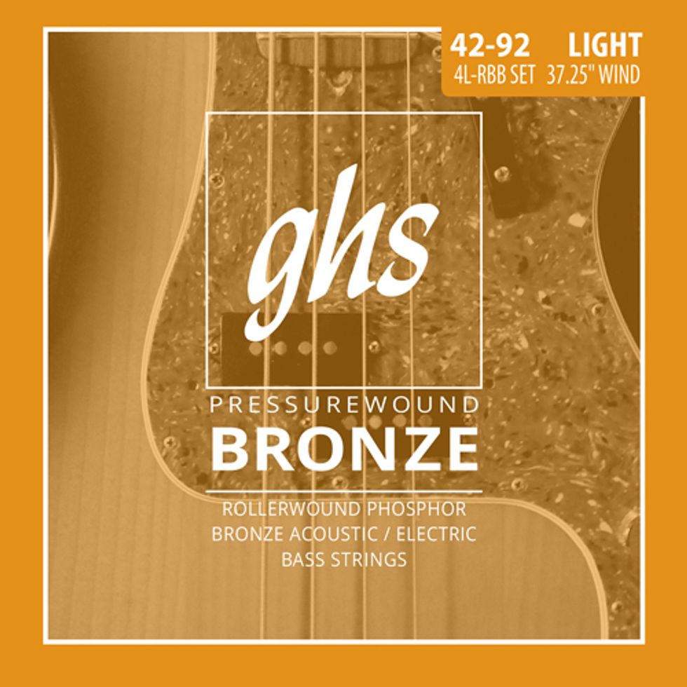 GHS Introduces Pressurewound Bronze Bass Strings Premier Guitar