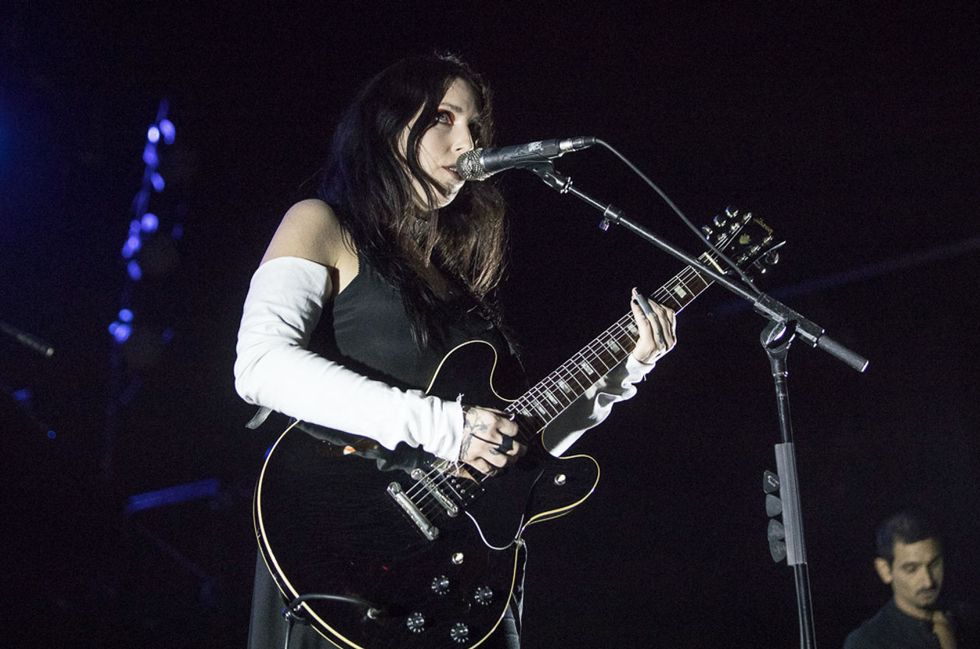 Chelsea Wolfe Like A Ghost Over A Battlefield Premier Guitar