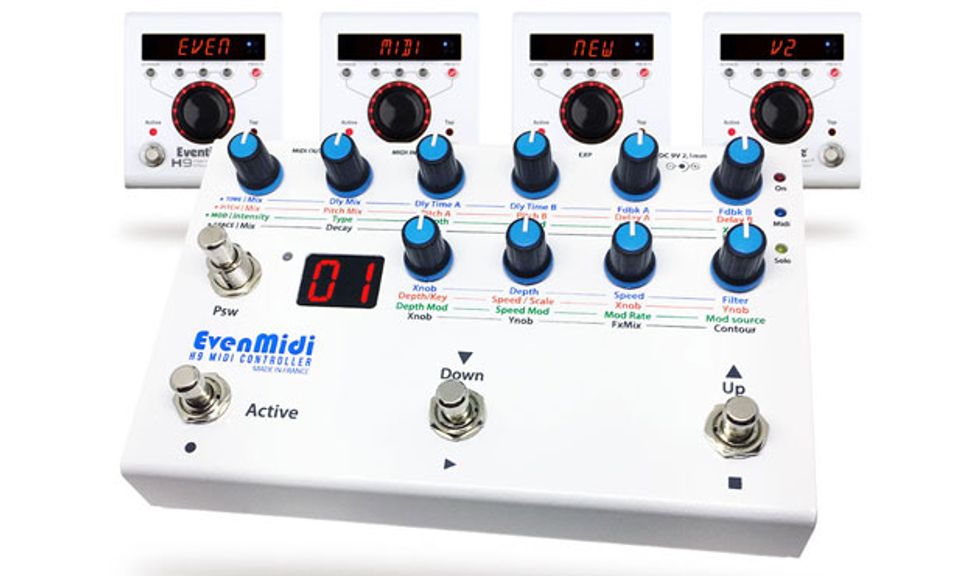 EvenMidi Launches Updated H9 MIDI Controller