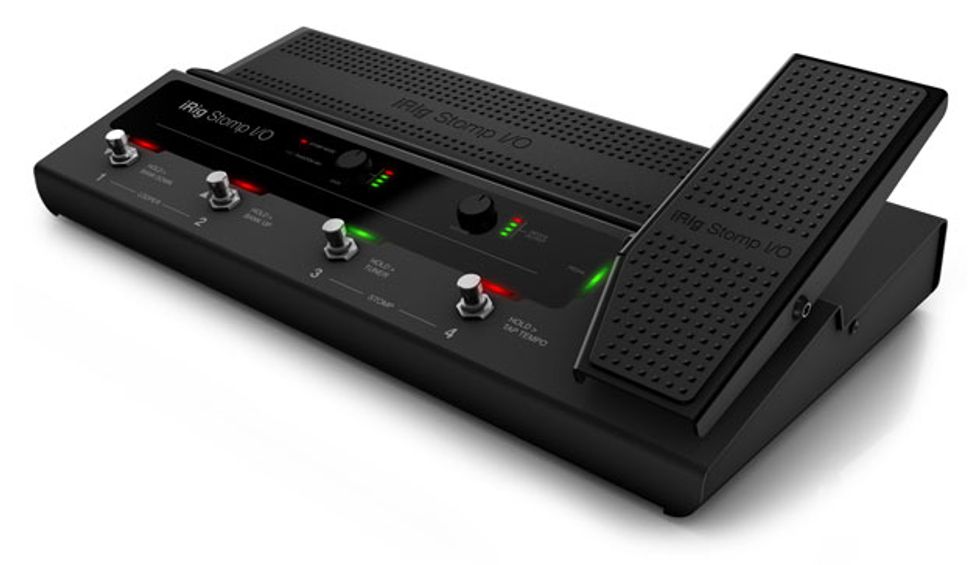 IK Multimedia Unveils the iRig Stomp I/O Pedalboard Premier Guitar