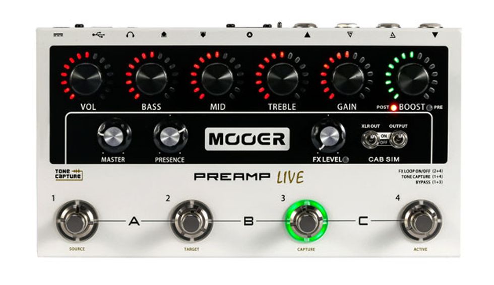 Mooer Unveils the Preamp Live Premier Guitar