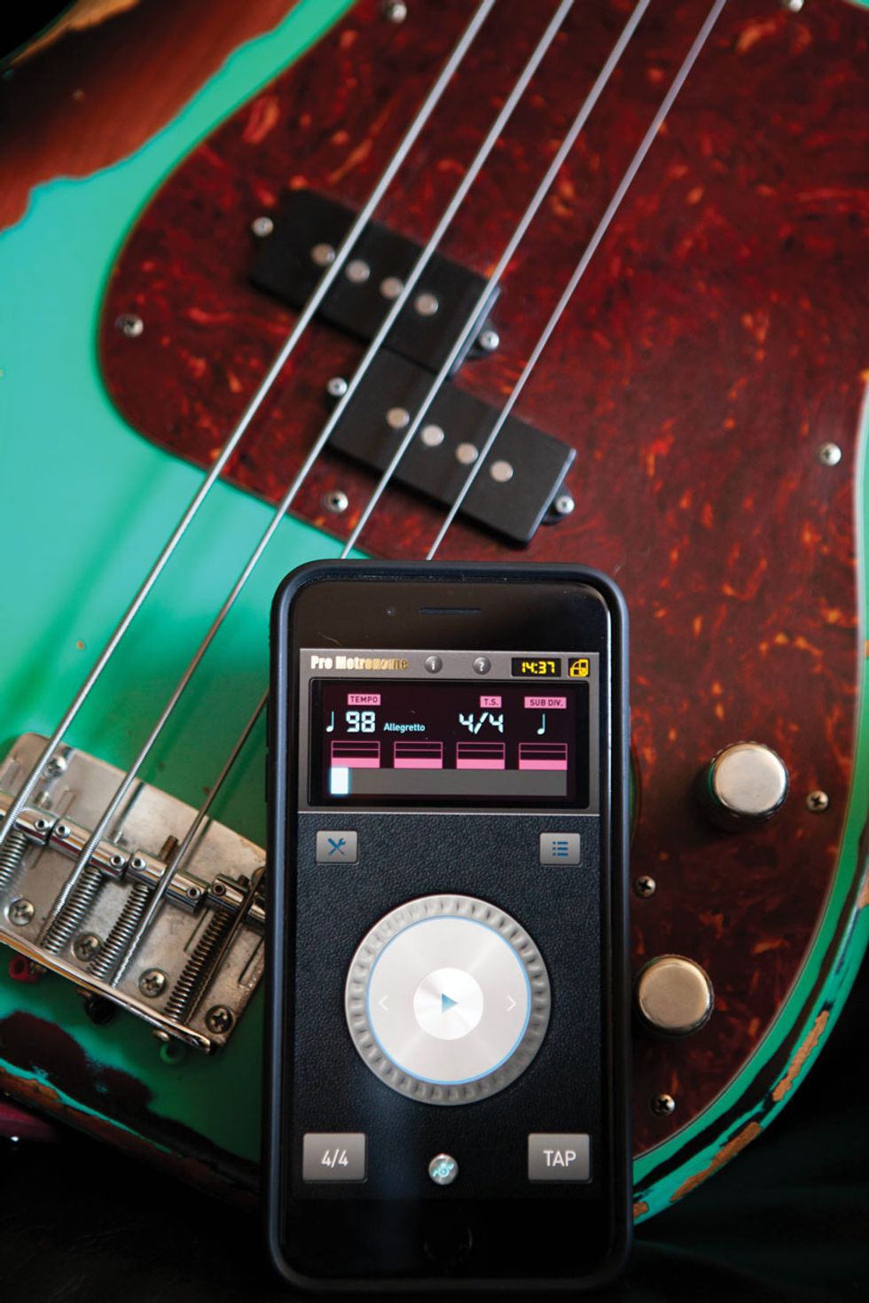 On Bass Metronome Manipulations Premier Guitar