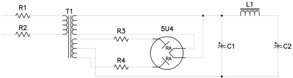 Signal To Noise Demystifying The Tube Rectifier Premier Guitar