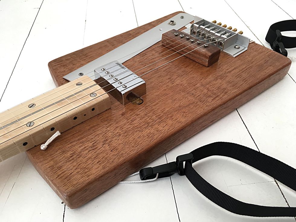 Reader Guitar of the Month The Headless Minimalist