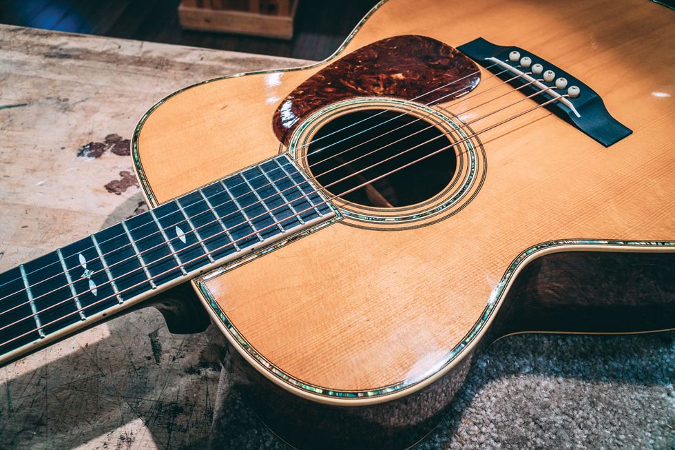 Acoustic Soundboard Bling Versus Sound and Feel Premier Guitar