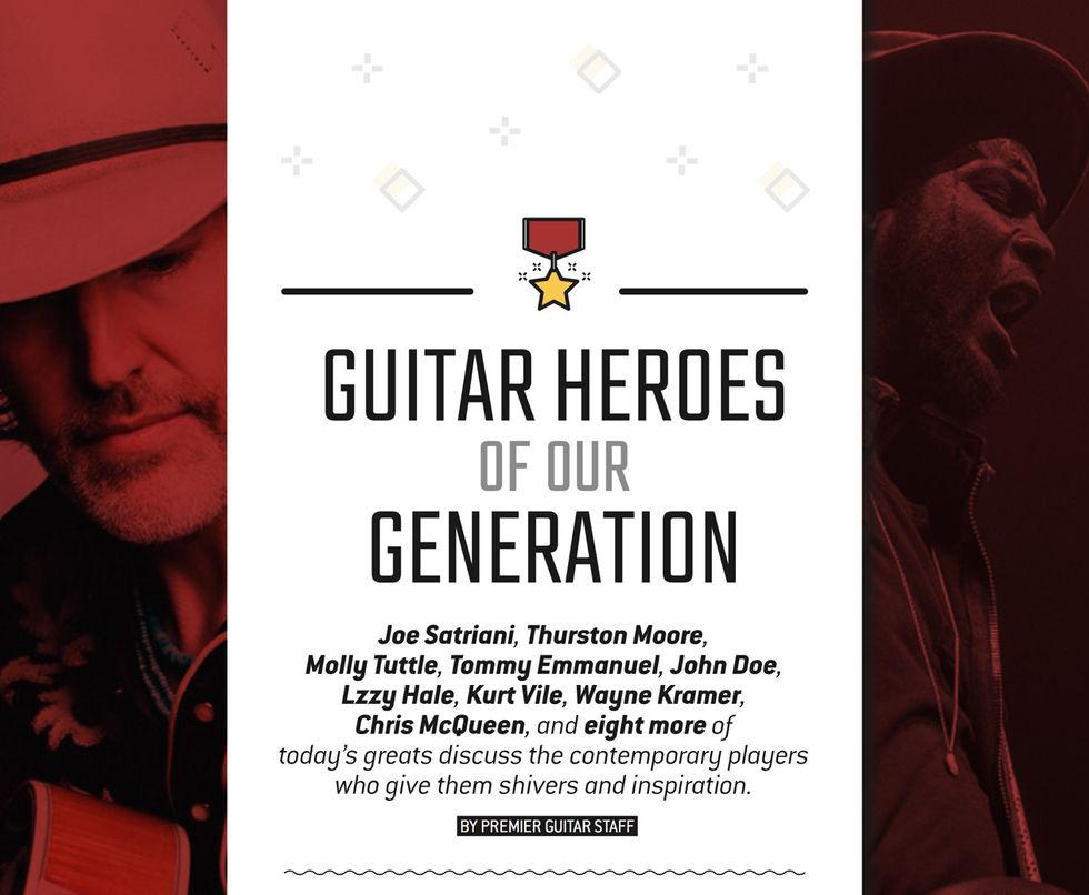 Guitar Bass Heroes Hail Their Heroes Premier Guitar