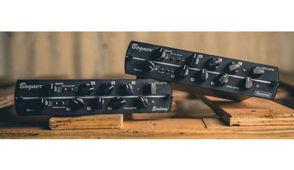Synergy Amps Releases Bogner Ecstasy and Bogner Überschall Tube Preamp
