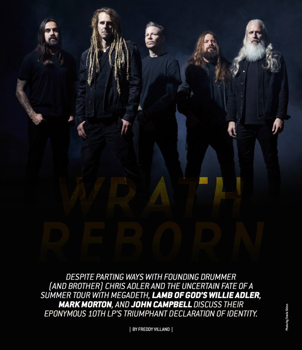 Lamb of God's Willie Adler, Mark Morton & John Campbell Premier Guitar