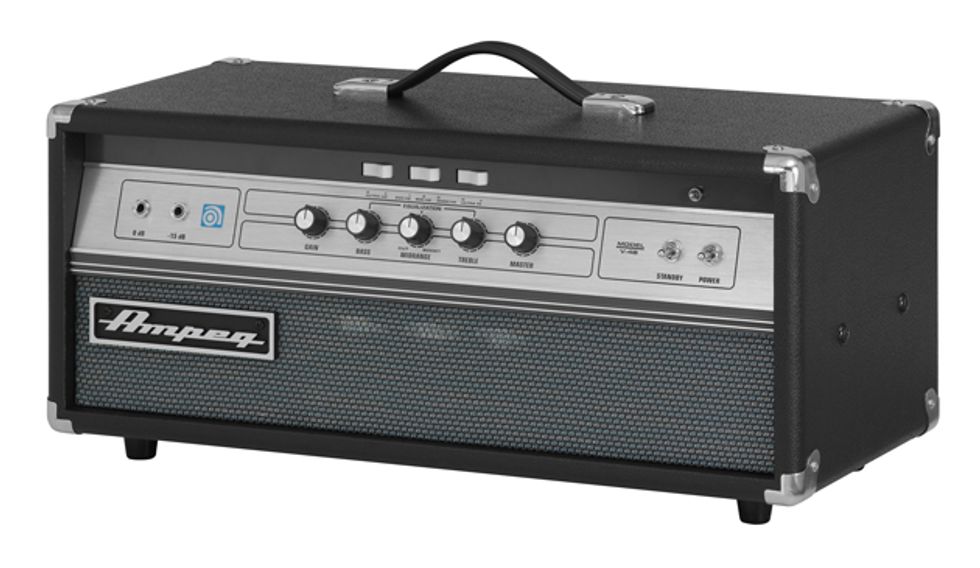 Ampeg Introduces V4B 100W AllTube Bass Head and New SVT Cabs 2013
