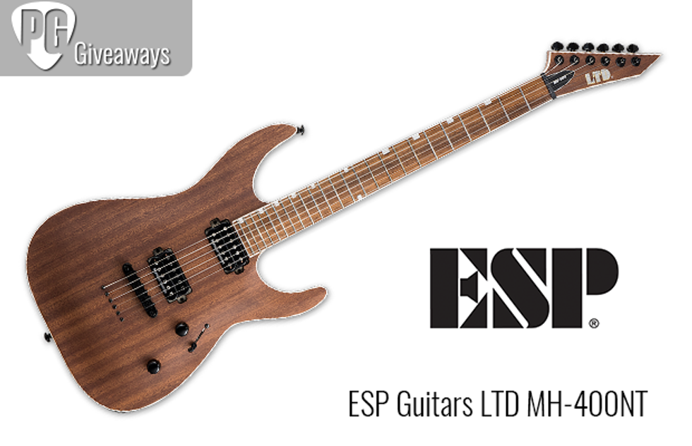 PG Giveaways ESP Guitars LTD MH400NT 20181120 Premier Guitar
