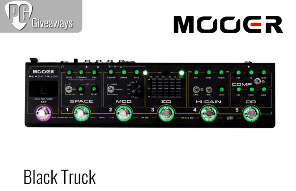 PG Giveaways: Mooer Audio Black Truck