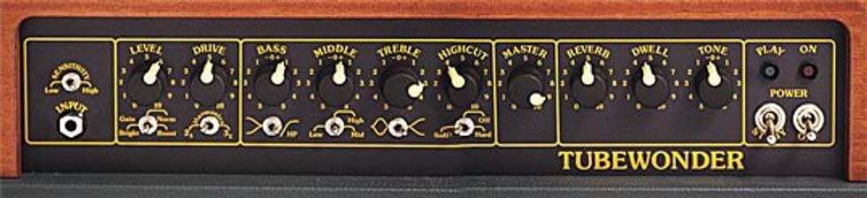 Tubewonder Harmonic Control Amplifier
