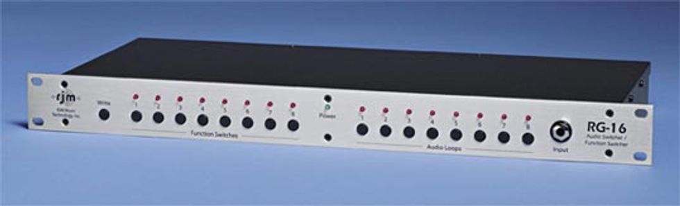 RJM RG-16 Audio/Function Switcher