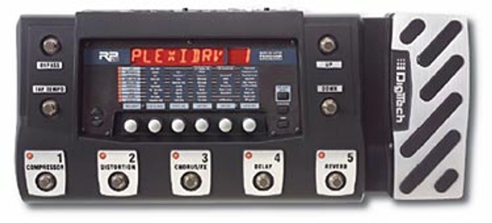 Digitech RP500 Integrated Effect Switching System Review