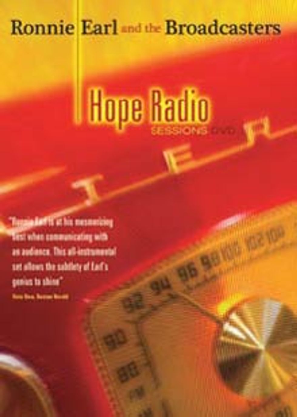 Ronnie Earl and the Broadcasters Hope Radio Sessions