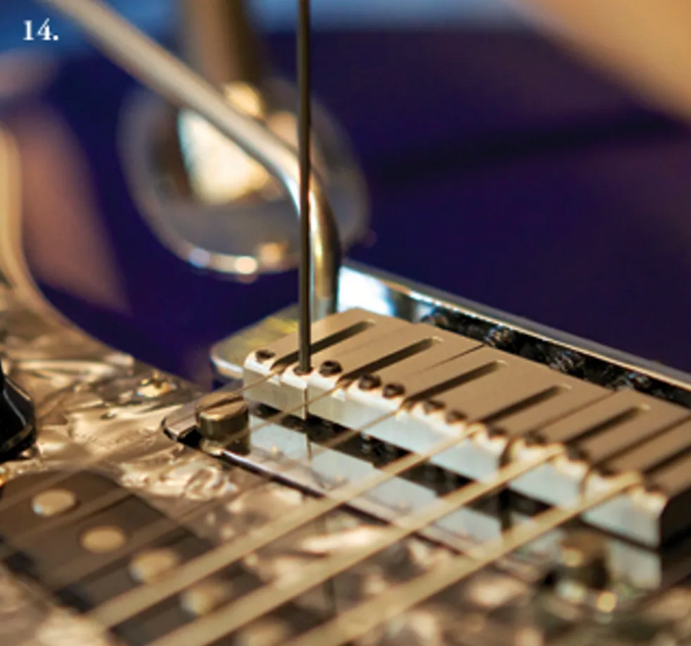 Trying To Get My Action Lower On A Fender Strat. Is It Ok For My Saddles To Be So Low That The Screw Pins Stick Up That High? (Sorry If My Terminology