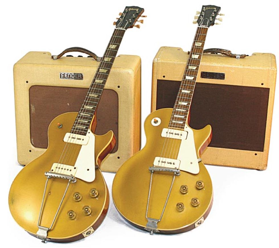 1952 Gibson Les Paul No Serial, 1953 Gibson Les Paul Serial No. 3 0602