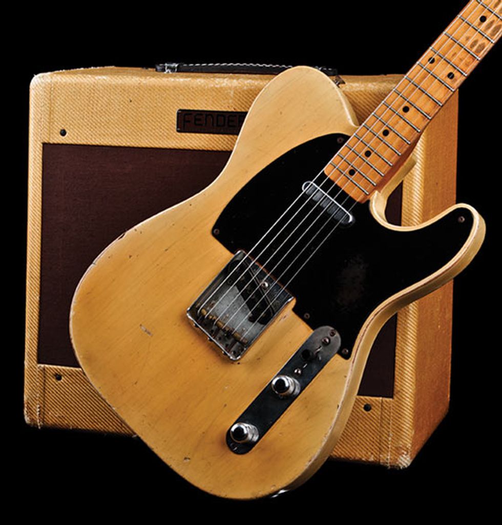 1953 Fender Telecaster and 1953 Fender Deluxe
